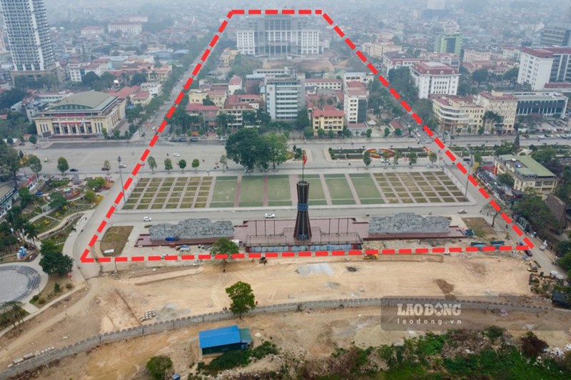 Proyecto de barrio urbano, calle peatonal en la ciudad de Taiyuan. Imagen de Lam Thanh