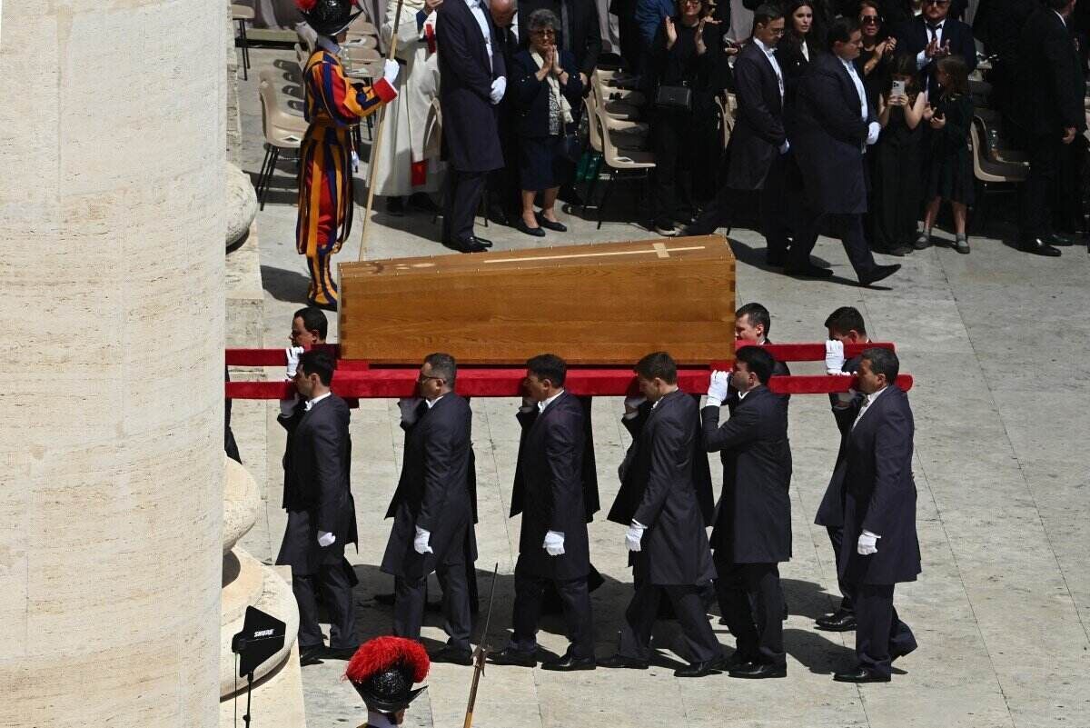 El Papa Francisco en la Plaza de San Pedro, el Vaticano. Imagen de AFP