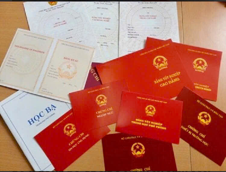 Nhiều giáo viên ở Bắc Giang mua bằng giả. Ảnh: Công an tỉnh Bắc Giang