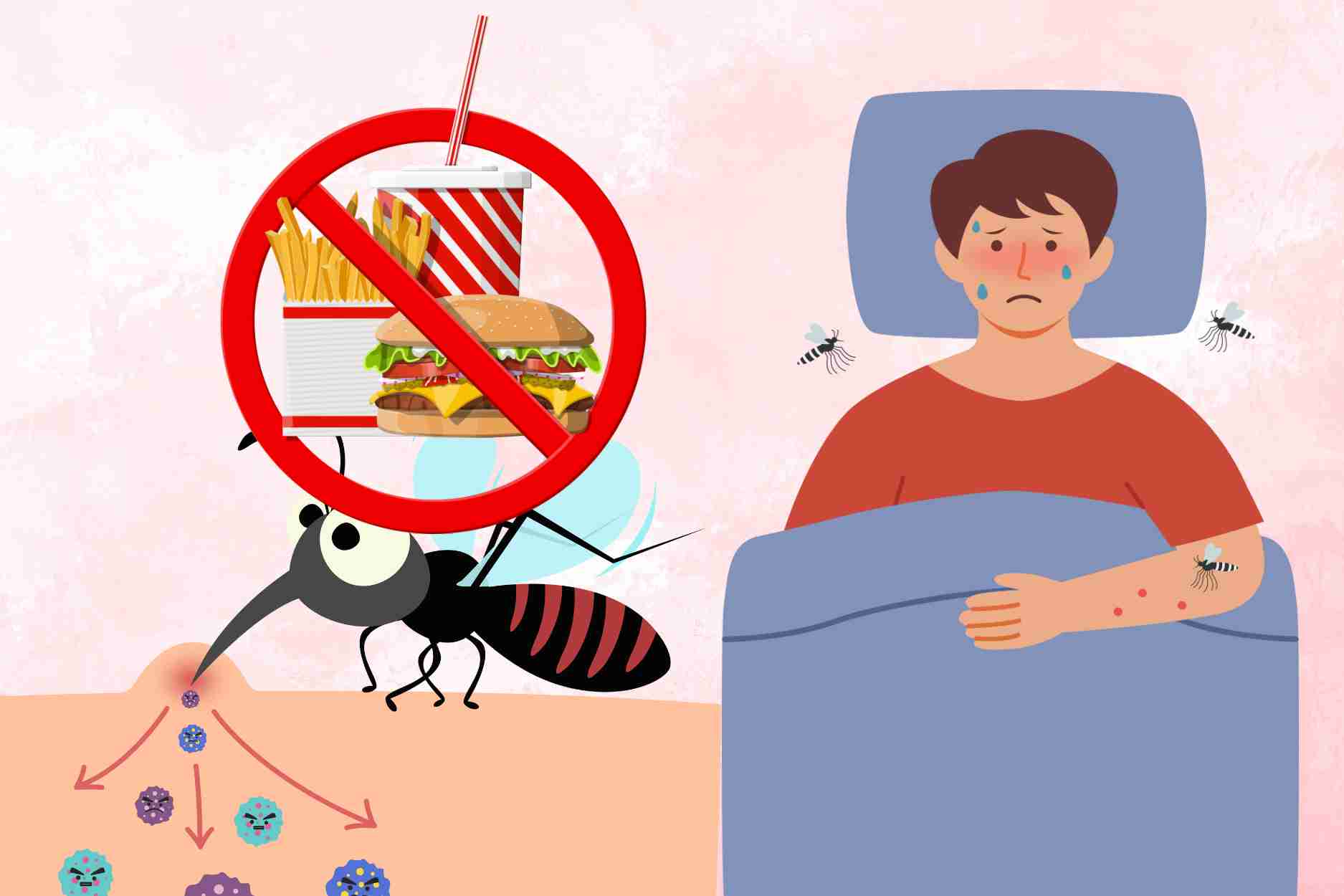4 foods to ban for dengue fever, reducing platelets
