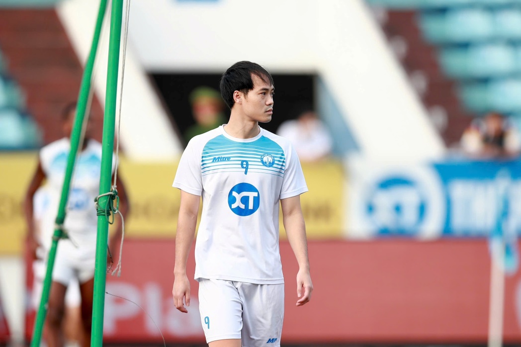 Van Toan se lesiono en el partido de Nanjing contra Pingyuan. Imagen de la NFC