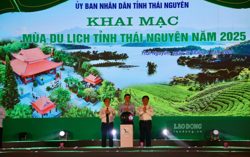Opening of the 2025 Tourism Season in Pho Yen City, Thai Nguyen. Photo: Nguyen Hoan.