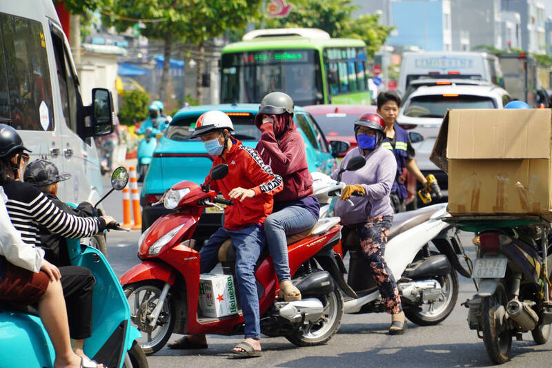 Hot weather in the South. Photo: Thanh Vu