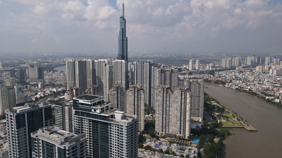 Ho Chi Minh City is striving to become a leading economic, financial and service center in Asia in the new era. Photo: Anh Tu