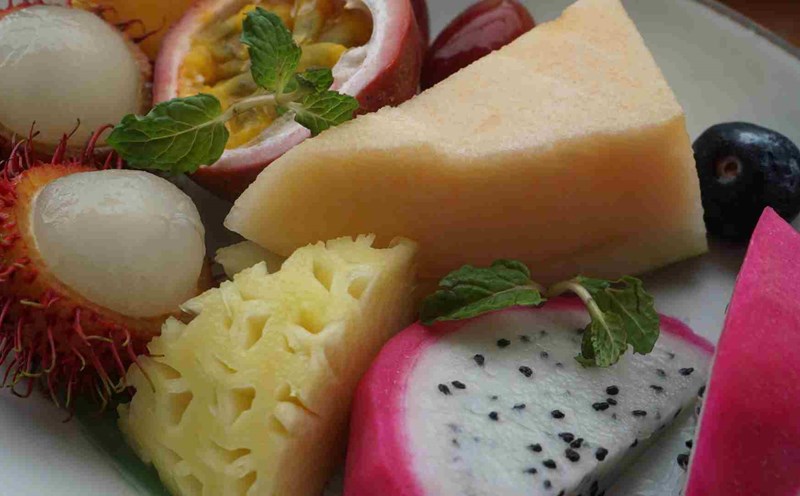 Eating fruit properly will be good for blood fat. Photo: Thanh Thanh