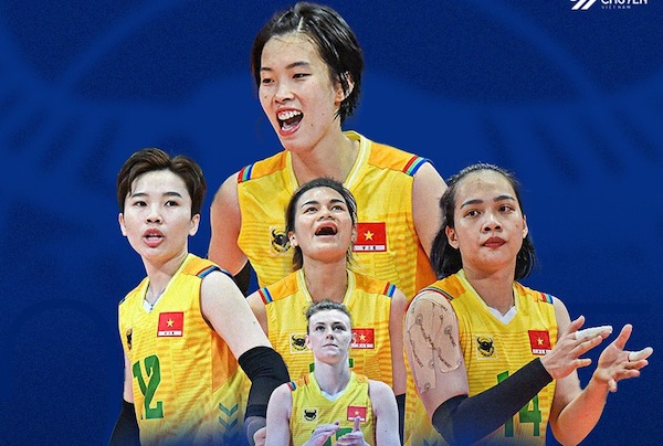 VTV Binh Dien Long An won the AVC Champions League 2025 runner-up position. Photo: VFV