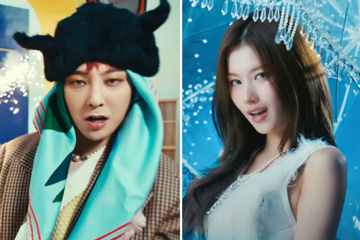 G-Dragon (Big Bang) y Sana (TWICE) tambien han participado. Imagenes de MV Power, MV Strategy