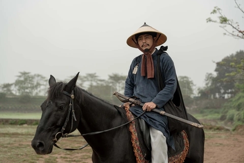 Victor Vu's Inspector Kien. Photo: Provided by the film crew.