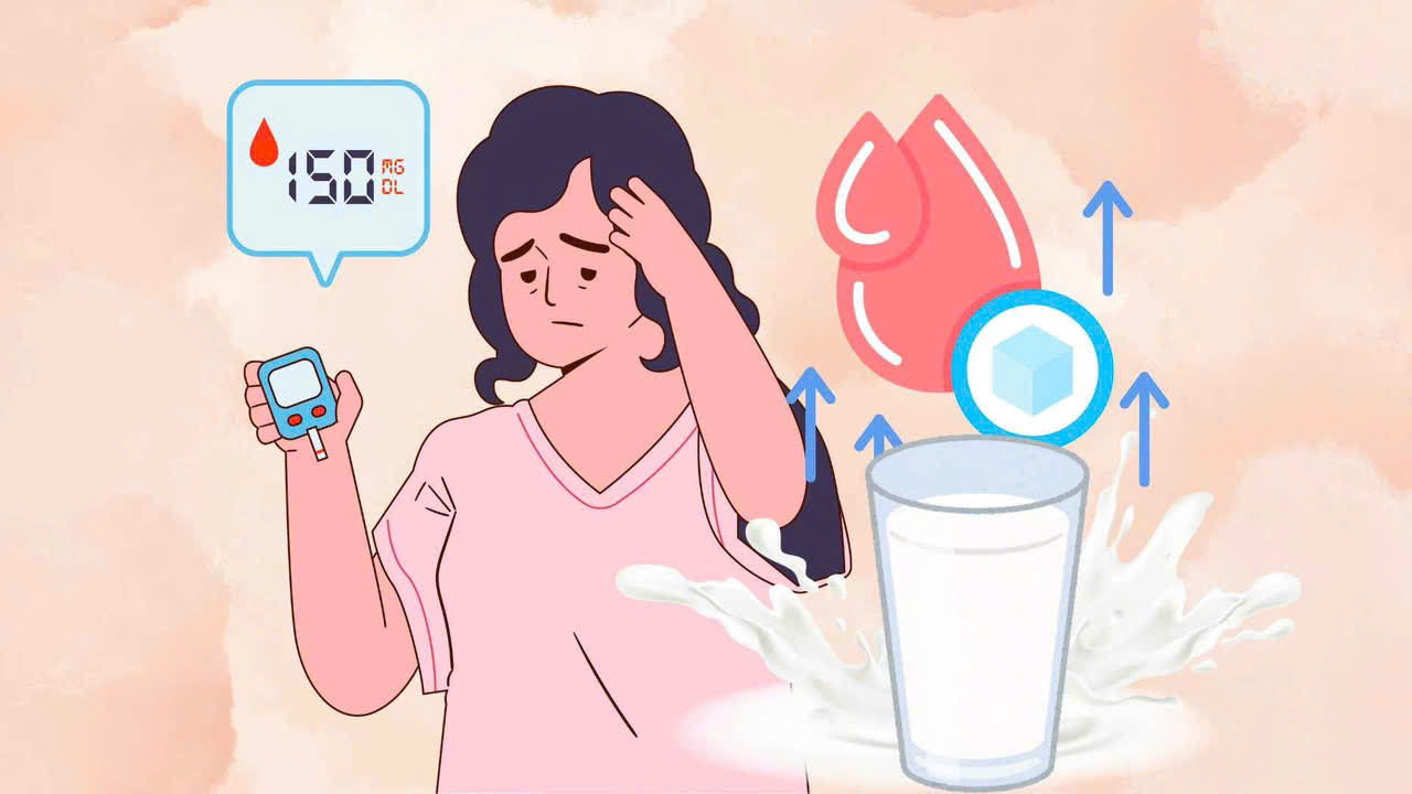 Leche que hace subir la glucosa en la sangre de una manera que muchos no esperan