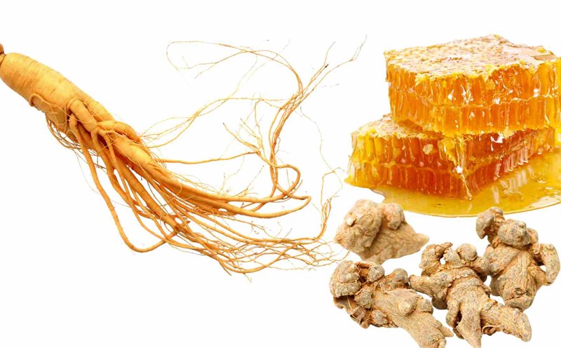 Some ingredients combined with ginseng help protect the liver and sleep well. Graphics: Ha May