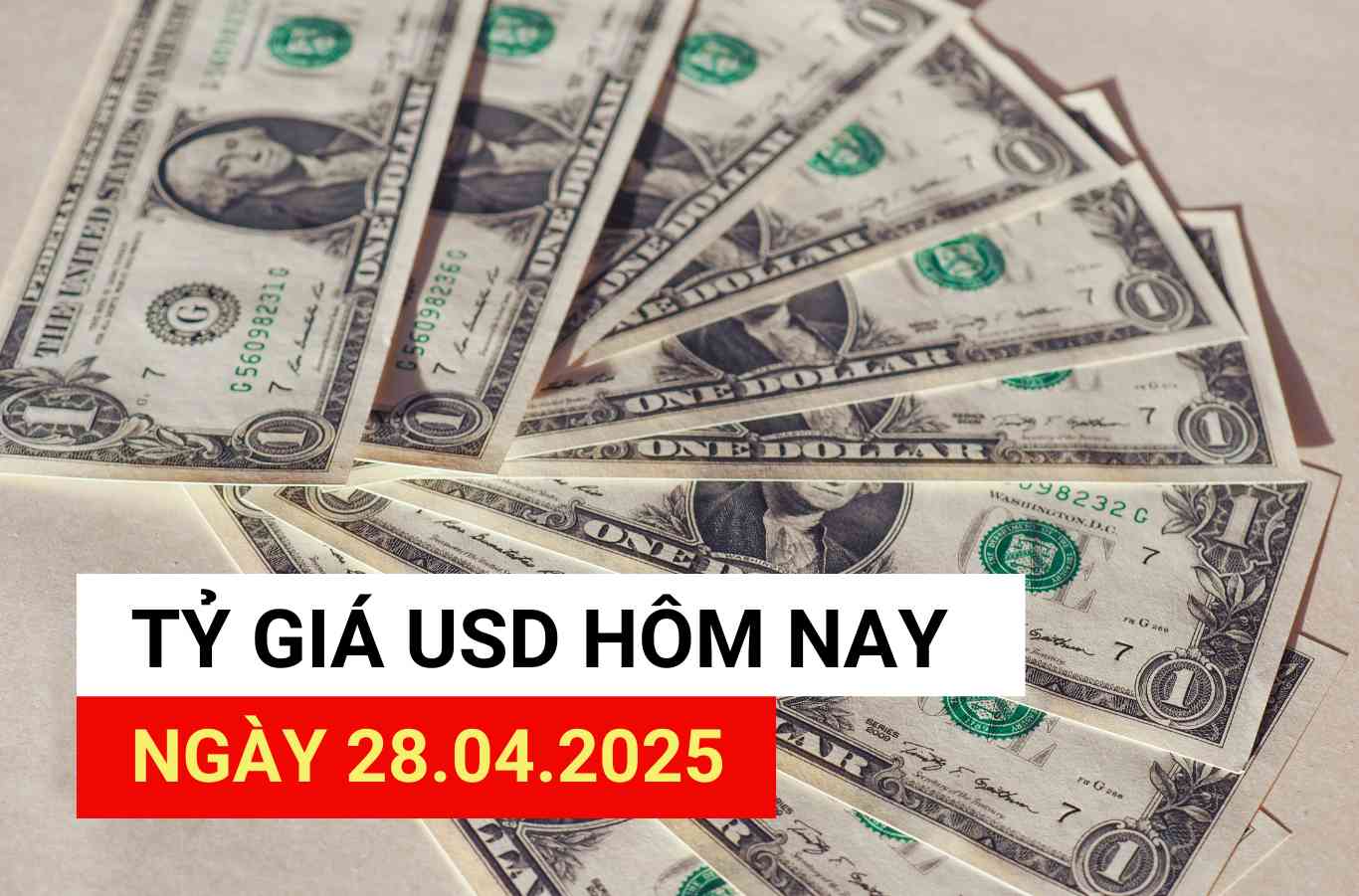 USD exchange rate today, April 28, 2025.