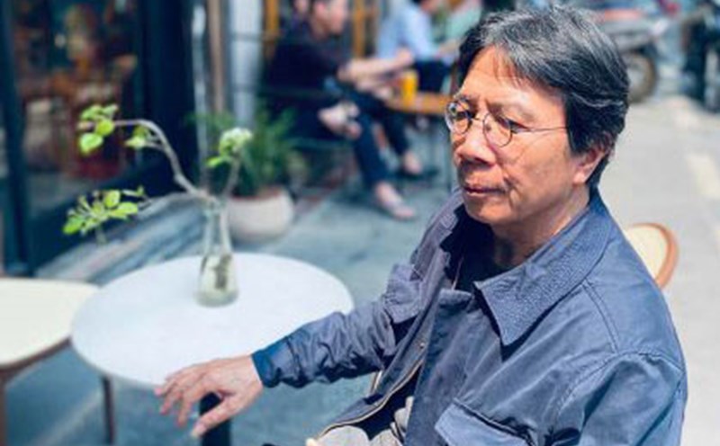 Writer Nguyen Ngoc Tien. Photo: Mi Lan
