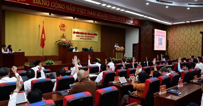 Resolution Hai Hai Duong Provincial People's Council passed 2 important resolutions on ...