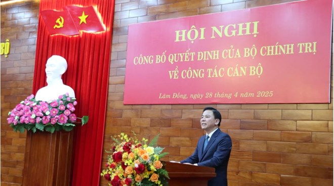 Ông Nguyễn Thái Học giữ chức Phó Bí thư Đảng ủy Mặt trận Tổ quốc, các đoàn thể Trung ương