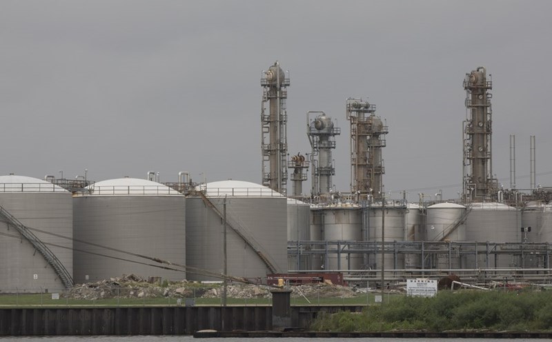 A gas facility in La Porte, Texas, US. Photo: Xinhua