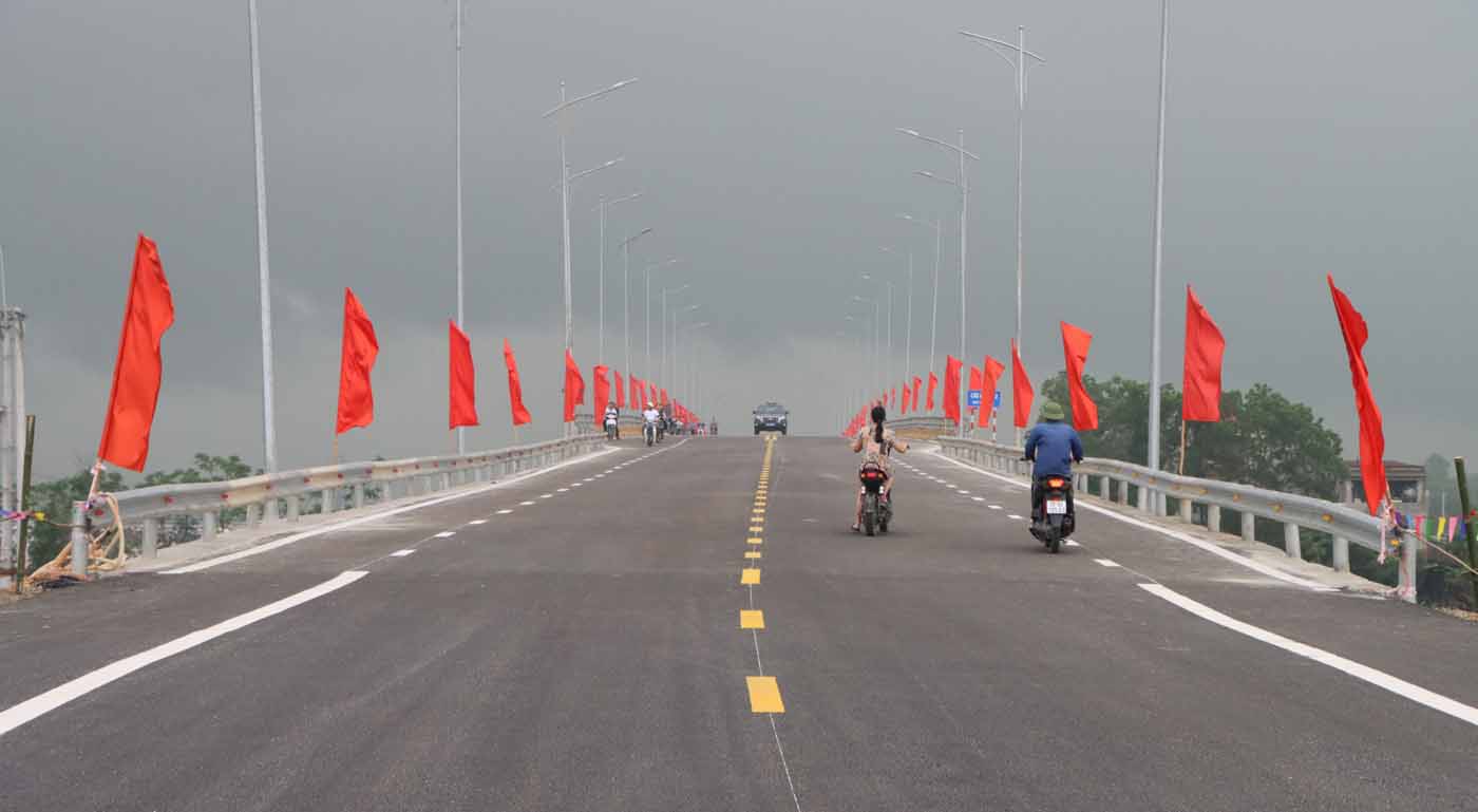 La ruta 277B se conecta con el puente Ha Bac 2 en la provincia de Baekjeong. Imagen de la pagina web de la organizacion