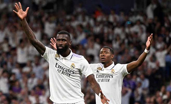 Real Madrid were at a disadvantage when they suffered. Photo: AFP