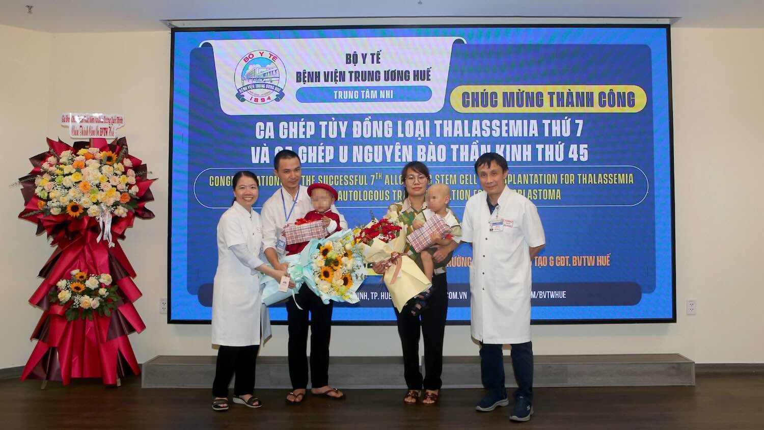 El Hospital Central de Hue organizo dos hospitales para niños. Imagen de Lan Huang.