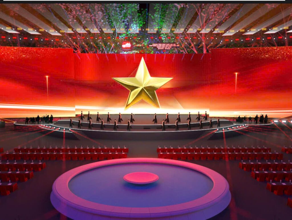 The program "Spring of Unity" took place on the evening of April 29. Photo: Provided by the program's organizers.