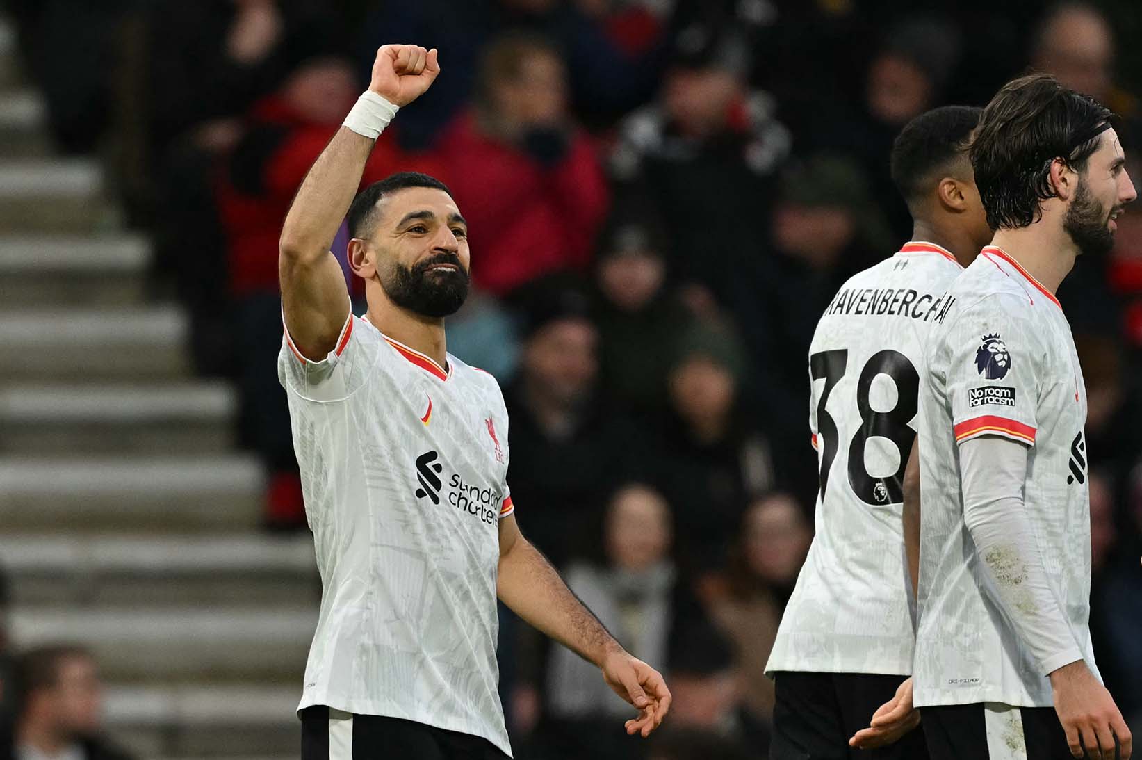 Mohamed Salah esta teniendo la mejor temporada de su carrera en terminos de logros en la Premier League. Imagen de AFP