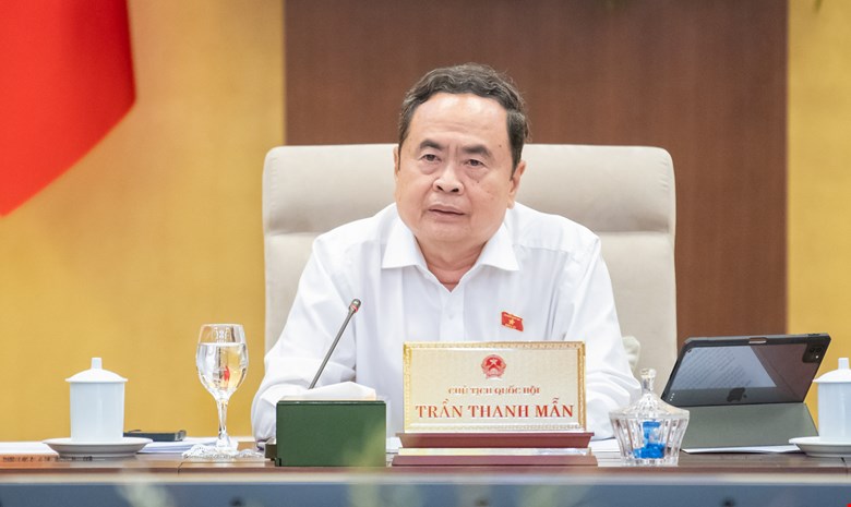 Politburo member and National Assembly Chairman Tran Thanh Man. Photo: Quochoi.vn