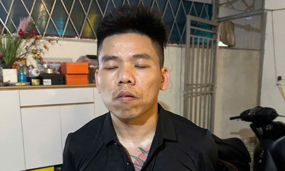 Subject Nguyen Dang Cong. Photo: Bac Giang Police