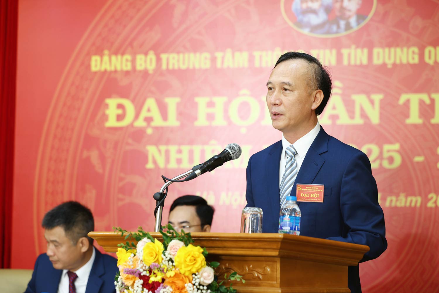 Ong Cao Van Binh – Bi thu Dang uy, Chu tich HDQL CIC phat bieu khai mac. Anh: Duong Anh