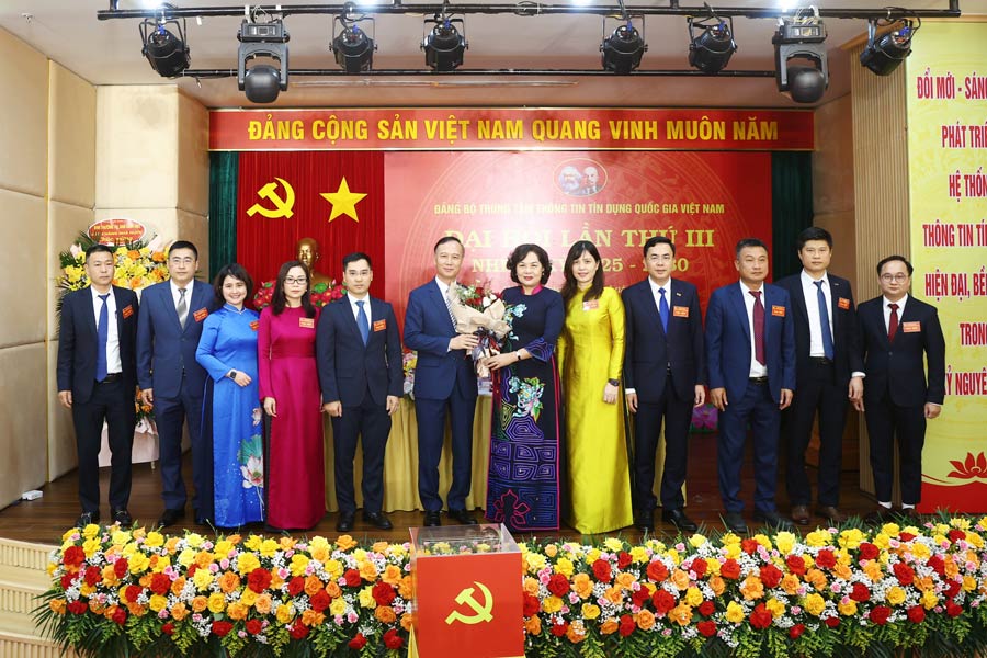 Ban chap hanh Dang bo CIC lan thu 3, nhiem ky 2025-2030. Anh: Duong Anh