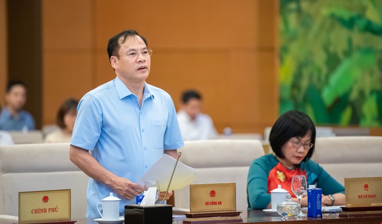 Deputy Minister of Public Security Nguyen Van Long. Photo: quochoi.vn