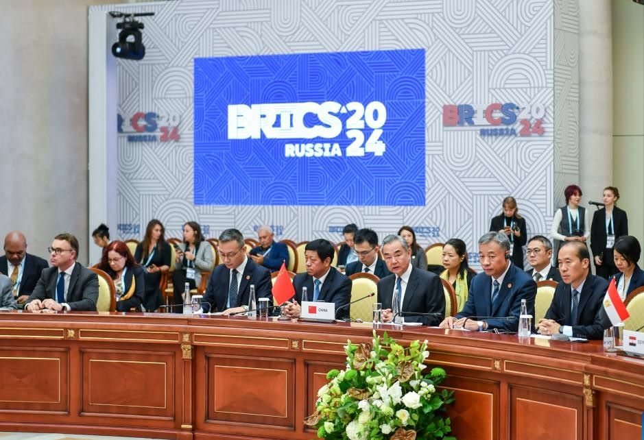 Delegates attending the BRICS summit in Russia, October 2024. Photo: Xinhua