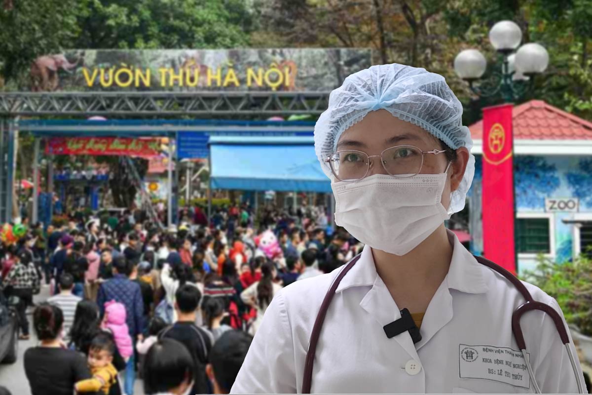 El doctor dice que es un juego seguro, para evitar enfermedades infecciosas durante las fiestas