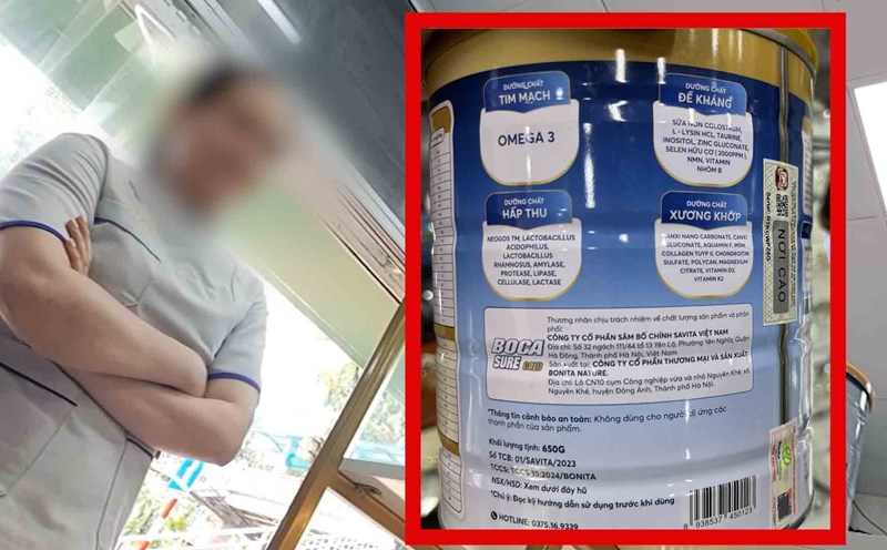 K Hospital's gate pharmacy advises on selling strange, low-containing milk to customers