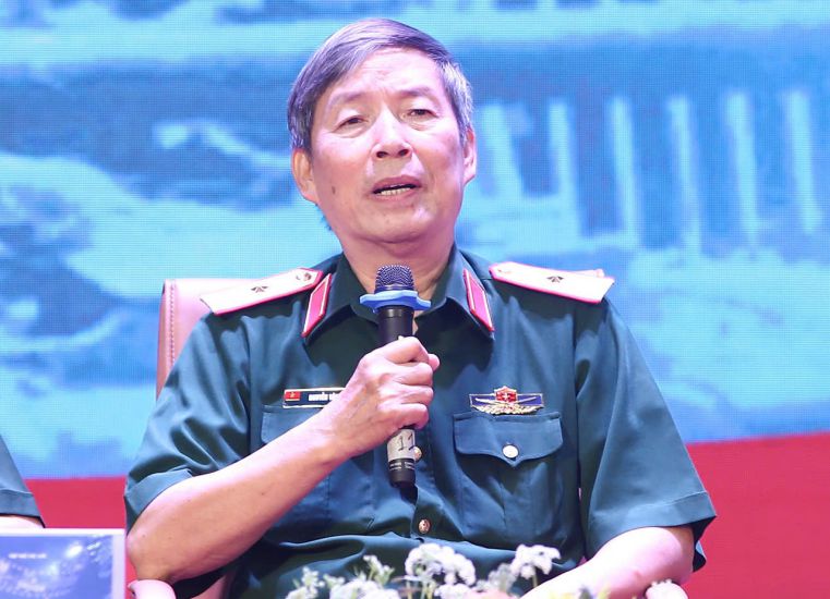 Major General, Prof. Dr. Nguyen Van Tai - former Deputy Director of the Academy of Politics, Ministry of National Defense. Photo: Tran Vuong