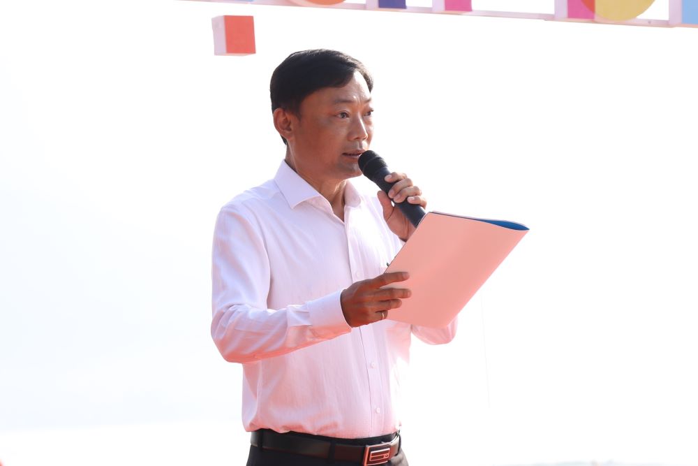 Ong Nguyen Duc Vu – Truong ban ban dao Son Tra va cac bai bien du lich Da Nang. Anh: Hue Man