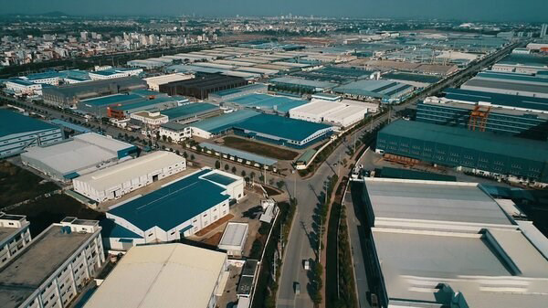 An industrial park in Bac Giang province. Photo: Tran Tuan