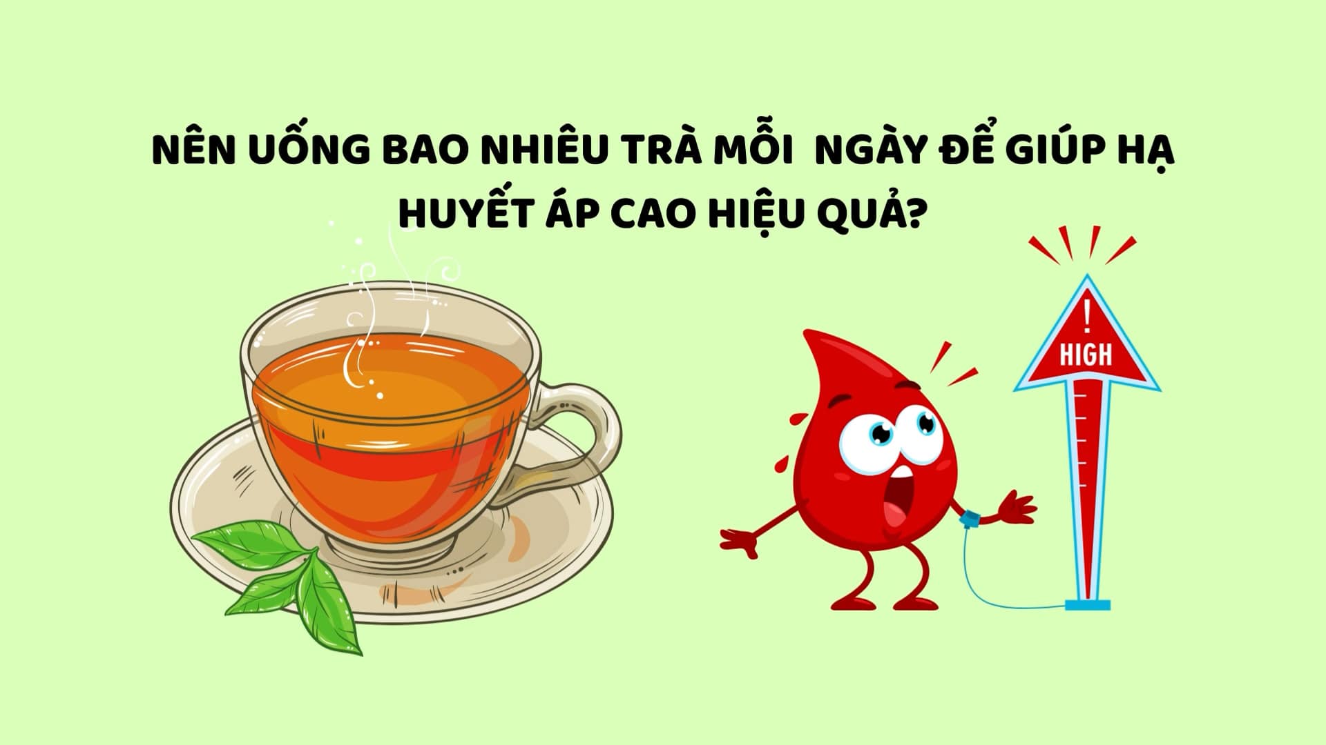 La cantidad ideal de te por dia ayuda a reducir la hipertension de manera eficaz. El dibujo: