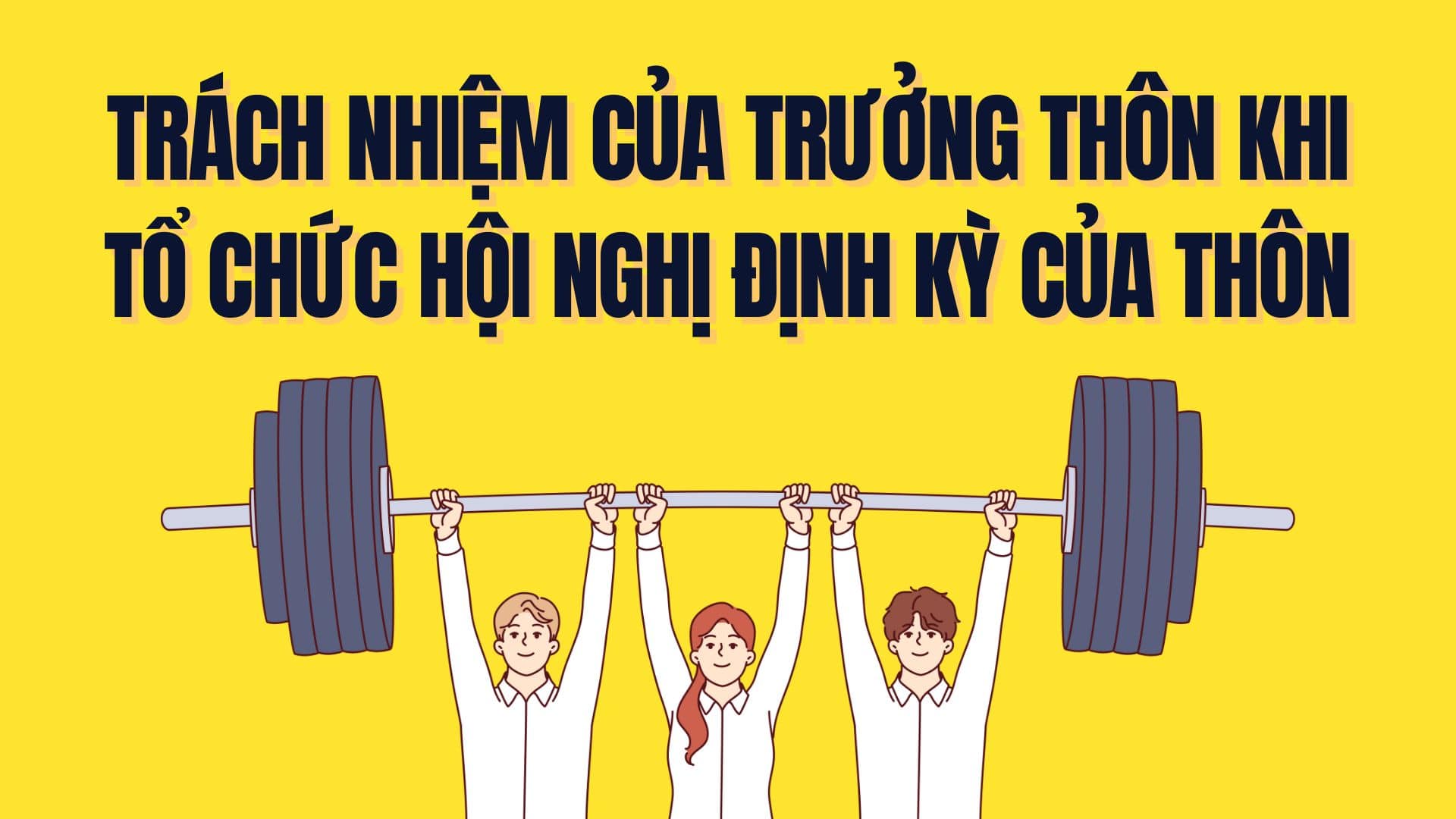 Responsabilidad del Jefe de la Aldea en la organizacion de la reunion periodica de la aldea. El dibujo: Mi te