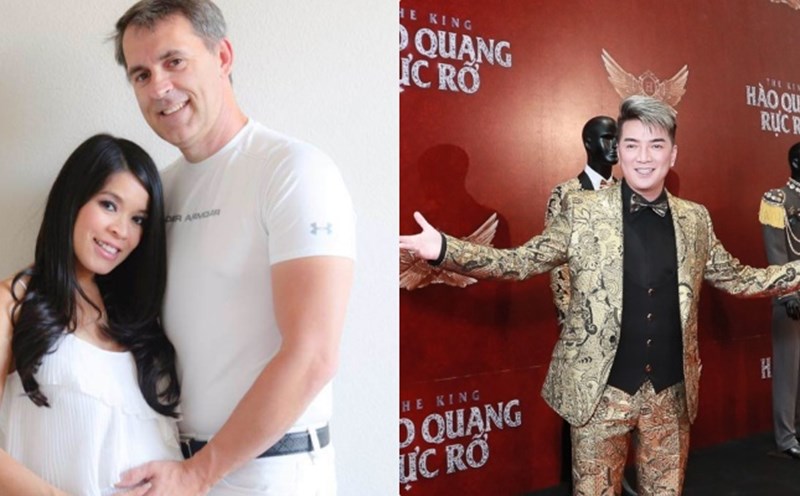 Dam Vinh Hung and singer Bich Tuyen and her husband. Photo: The group of brilliant photosphere films, provided by the character.