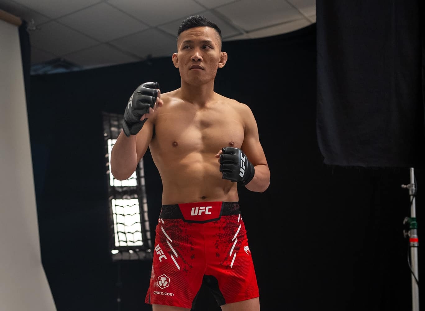 El boxeador de Kung-Fu esta a punto de entrar en su tercer combate en la UFC. Imagen: Personaje de la fuente