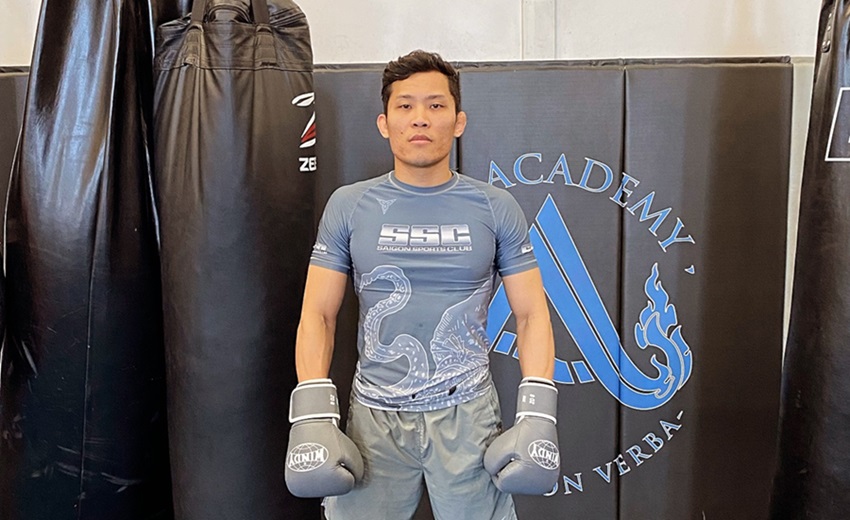 Vo si Quang Le ra mat giai UFC vao nam 2024. Anh: NVCC