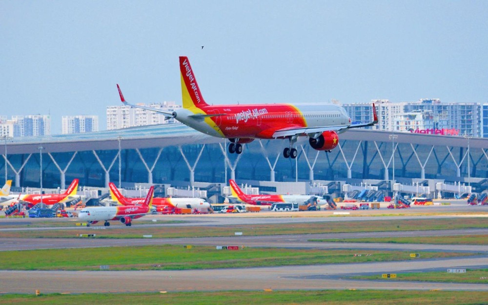 Vietjet ofrece un descuento de 5.5 dias dobles con cien mil boletos de descuento de hasta el 55%. Imagen de Vietjet