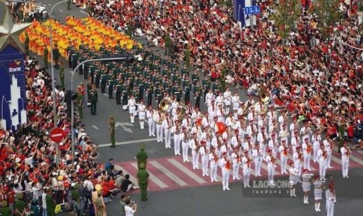 Truyền hình trực tiếp Lễ kỷ niệm, diễu binh, diễu hành 50 năm Ngày Giải phóng miền Nam, thống nhất đất nước