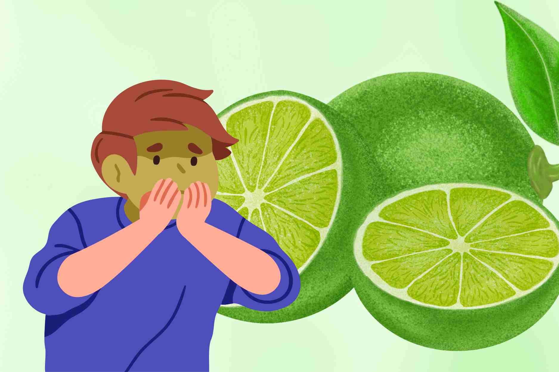 Incorrect combination of lemons poses a risk of indigestion and poisoning