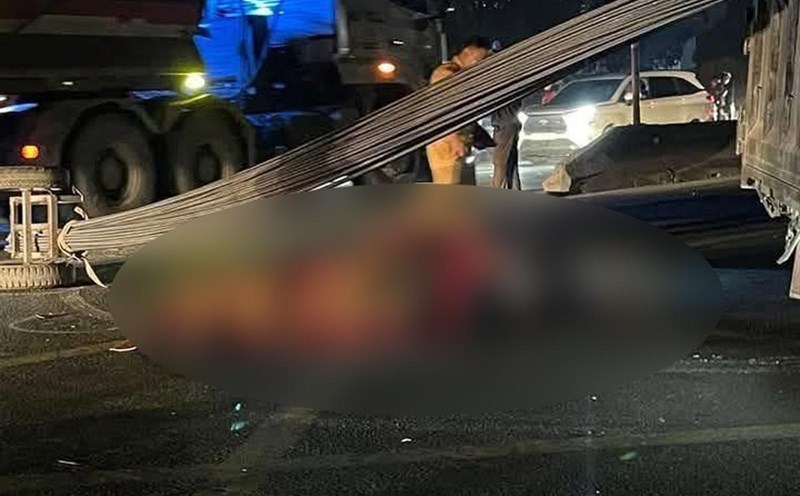 Scene of the accident. Photo: Provided by the people