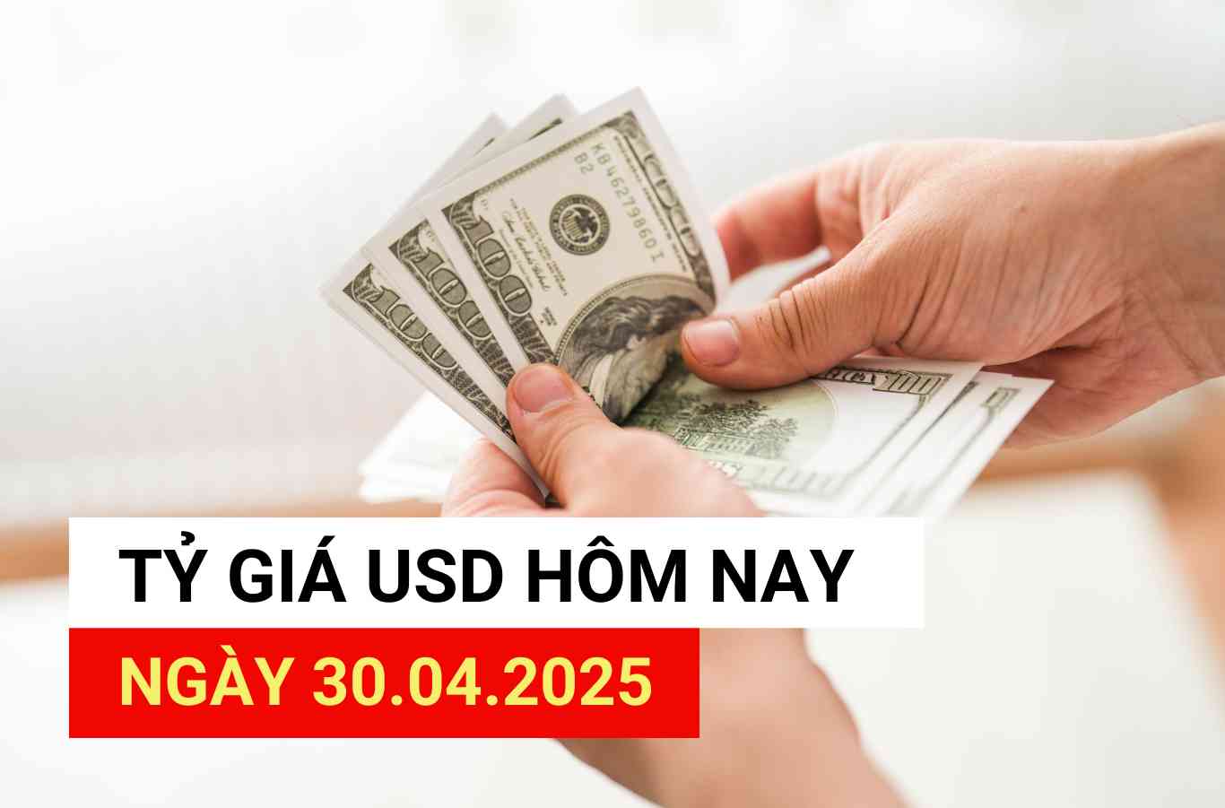 USD exchange rate today, April 30, 2025.