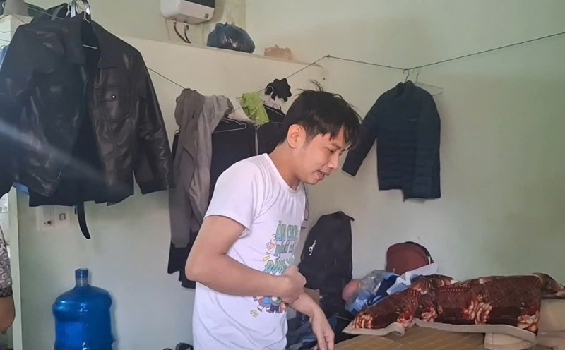 Workers rent a room in Ngai Duong village, Dinh Du commune, Van Lam district (Hung Yen). Photo: Quynh Chi