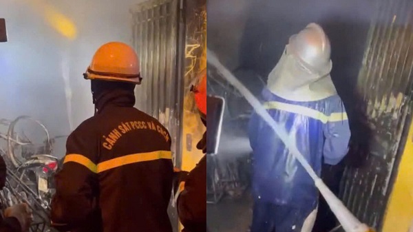 Un incendio en la casa en la noche, un muerto. - ¿Que es eso