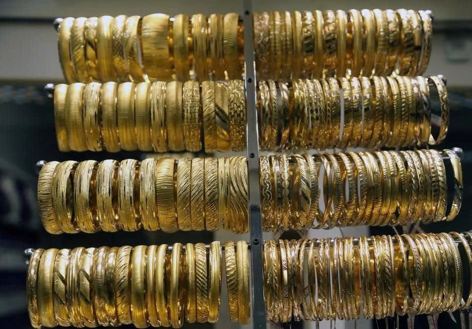 Gold prices increased in the context of the US imposing global counterpart tariffs. Photo: Xinhua