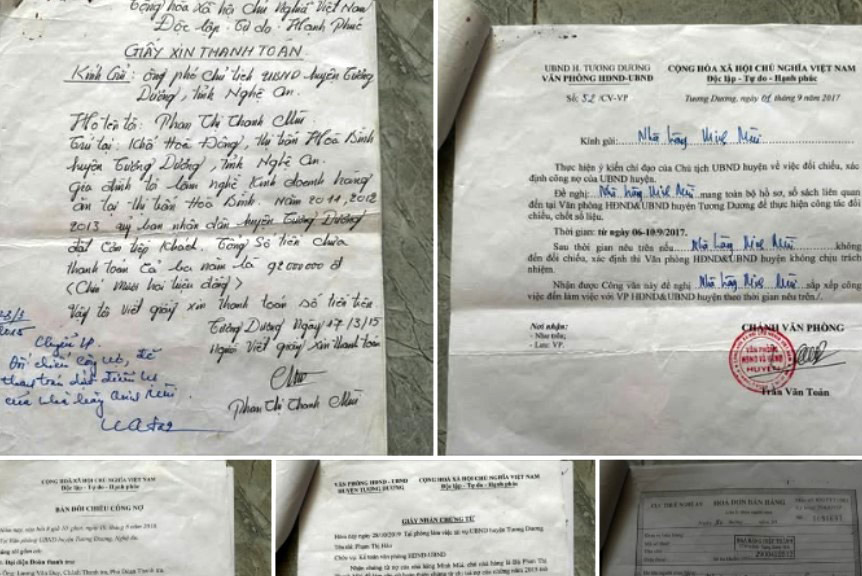 Tuong Duong District affirmed that it will pay the debt arising more than 10 years ago to the owner of Minh Mui restaurant. Photo: Ngoc Anh