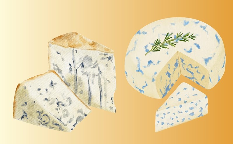 7 health benefits of green cheese. Graphics: Dinh Dinh